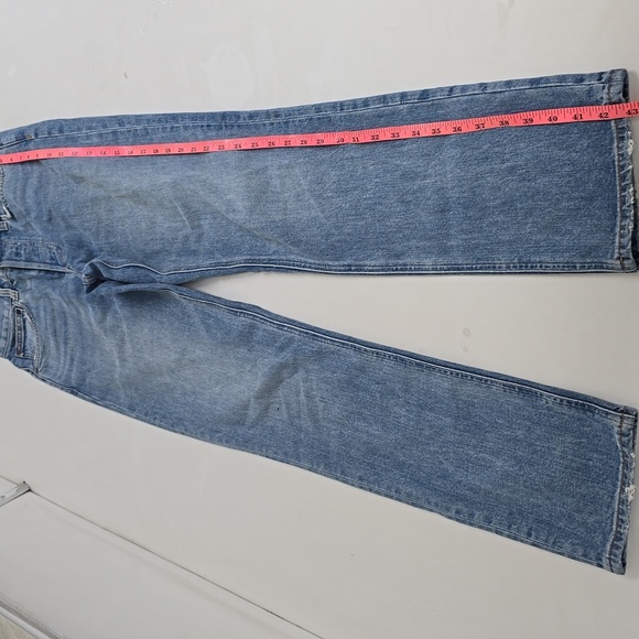 Denim Forum Women's Straight Leg Jeans - Light Blue - Picture 3 of 12